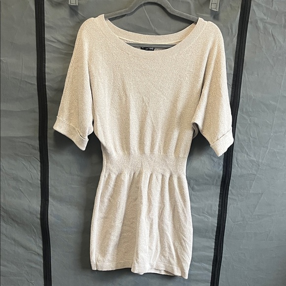 Express Dresses & Skirts - Express Beige Women's Tunic Top